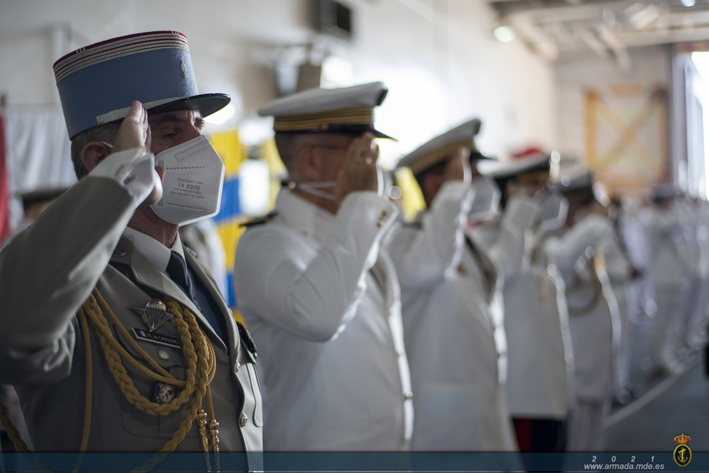 El ALFLOT asume el mando de la Fuerza Marítima Europea (EUROMARFOR)